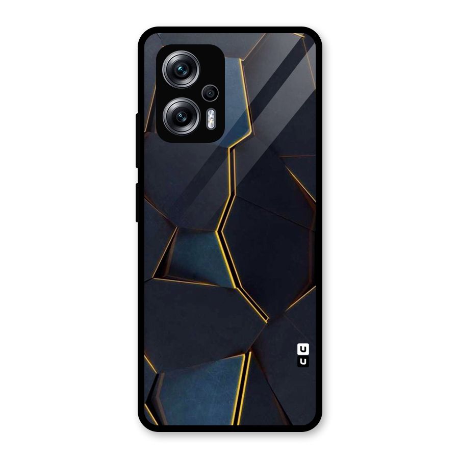 Royal Abstract Glass Back Case for Redmi K50i