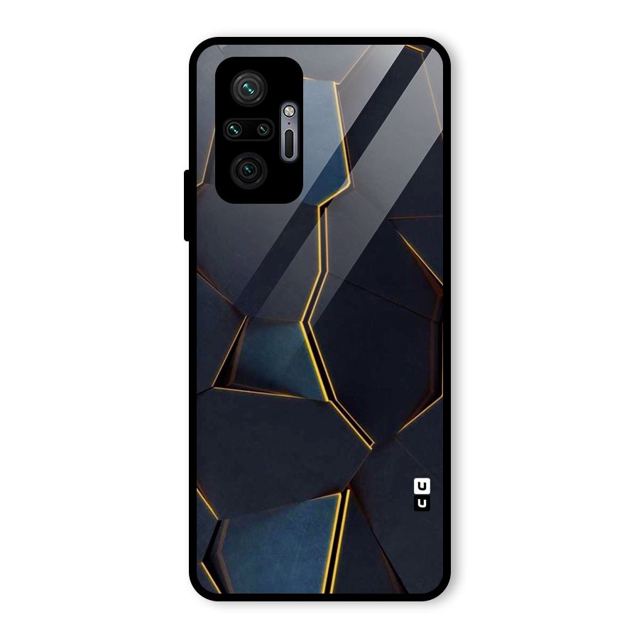 Royal Abstract Glass Back Case for Redmi Note 10 Pro Max
