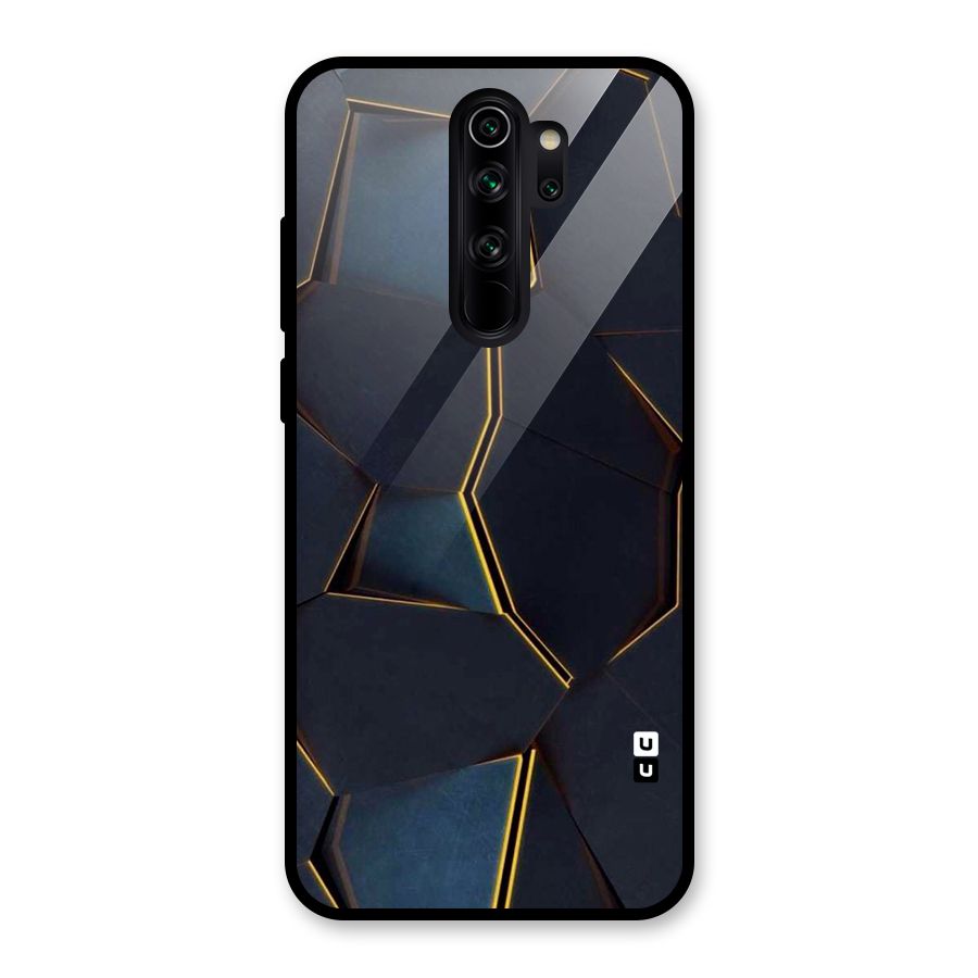 Royal Abstract Glass Back Case for Redmi Note 8 Pro
