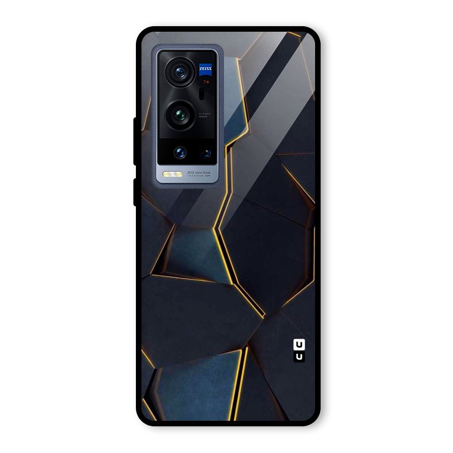 Royal Abstract Glass Back Case for Vivo X60 Pro Plus