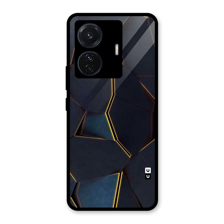 Royal Abstract Glass Back Case for Vivo iQOO Z6 Pro