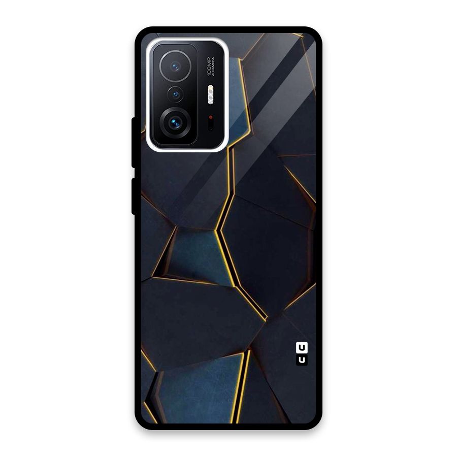 Royal Abstract Glass Back Case for Xiaomi 11T Pro