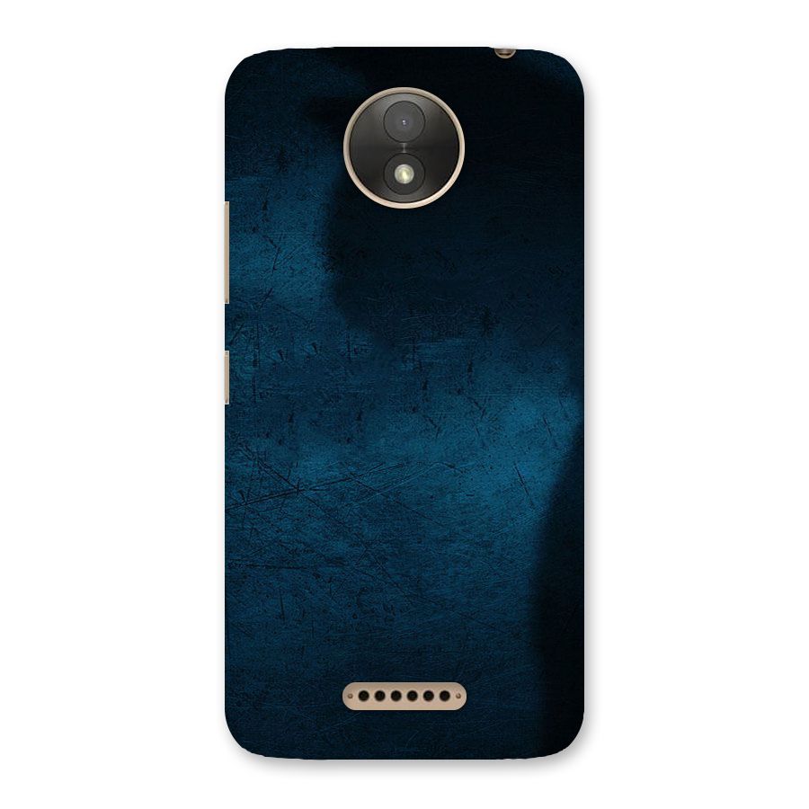 Royal Blue Back Case for Moto C Plus