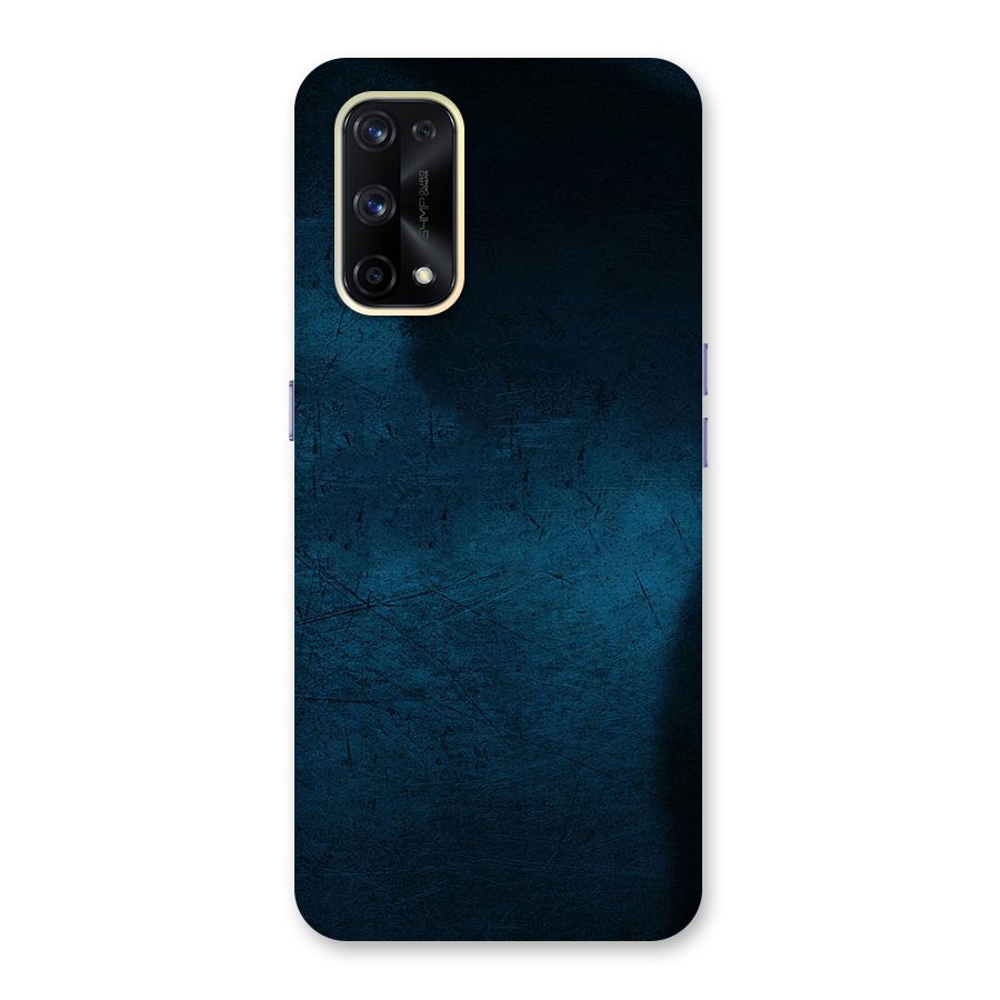 Royal Blue Glass Back Case for Realme X7 Pro