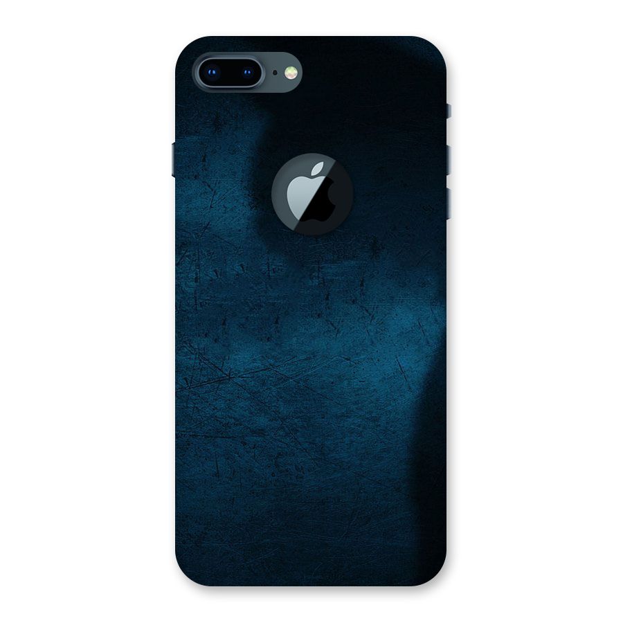 Royal Blue Back Case for iPhone 7 Plus Logo Cut