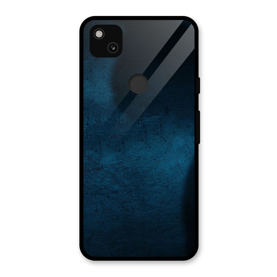 Royal Blue Glass Back Case for Google Pixel 4a
