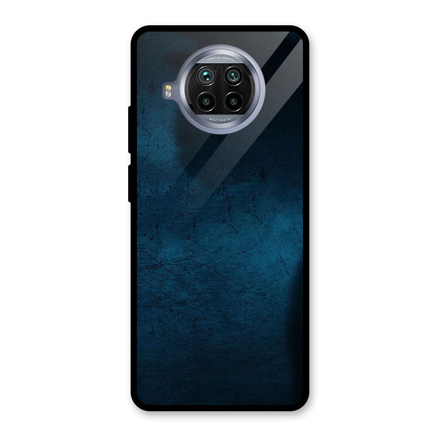Royal Blue Glass Back Case for Mi 10i