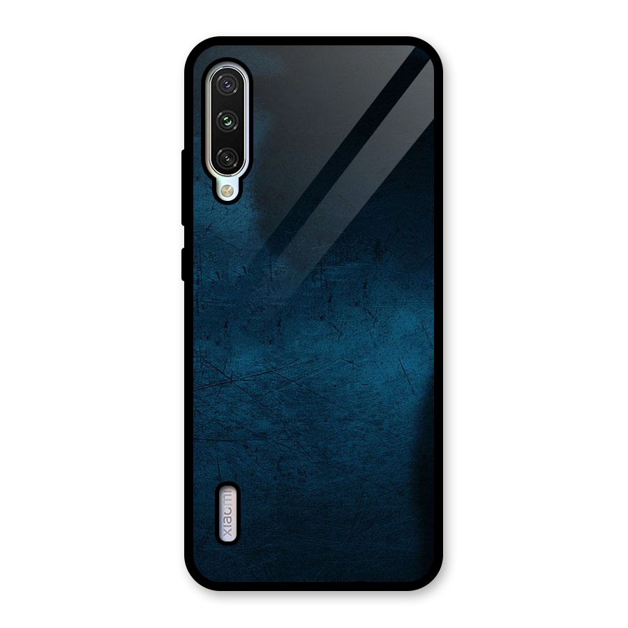 Royal Blue Glass Back Case for Mi A3