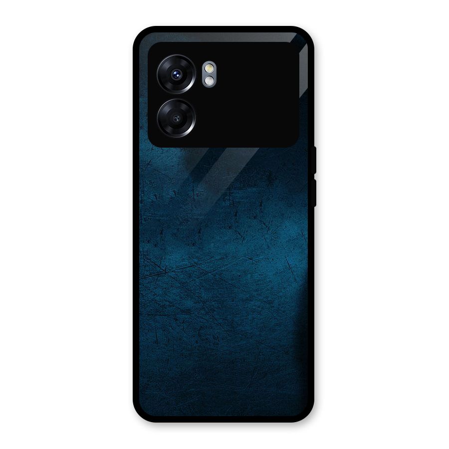 Royal Blue Glass Back Case for Oppo K10 5G