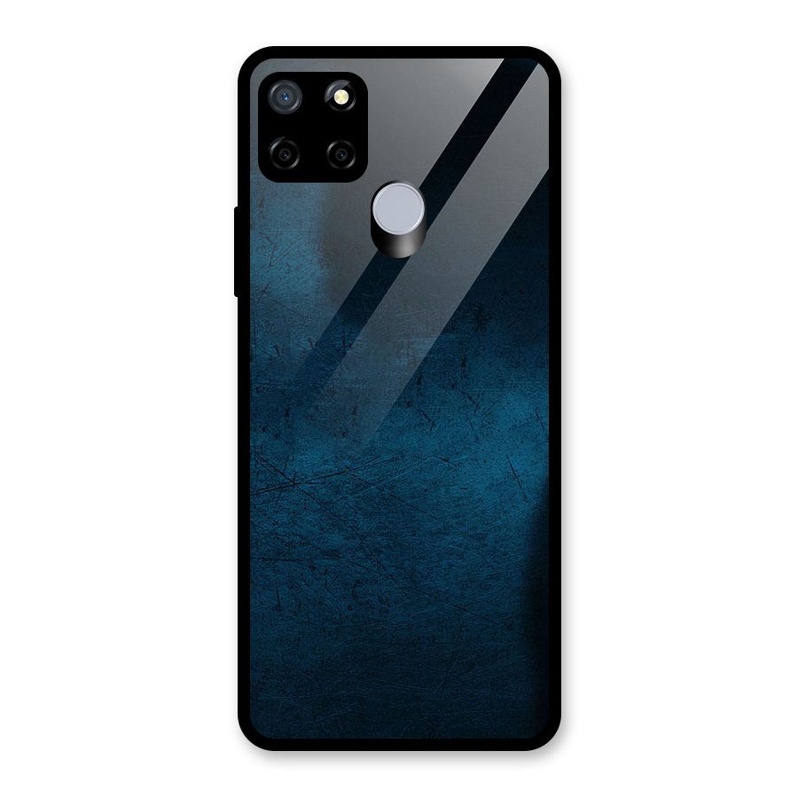 Royal Blue Glass Back Case for Realme C15