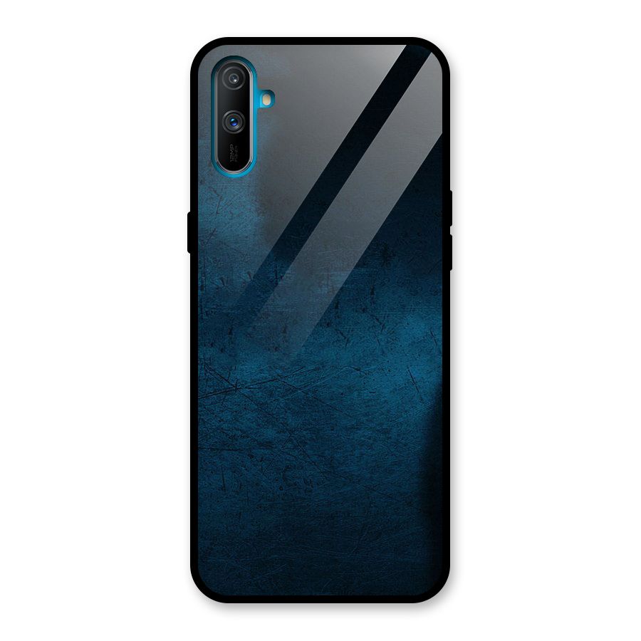 Royal Blue Glass Back Case for Realme C3