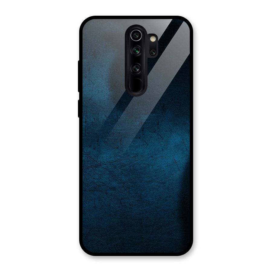 Royal Blue Glass Back Case for Redmi Note 8 Pro