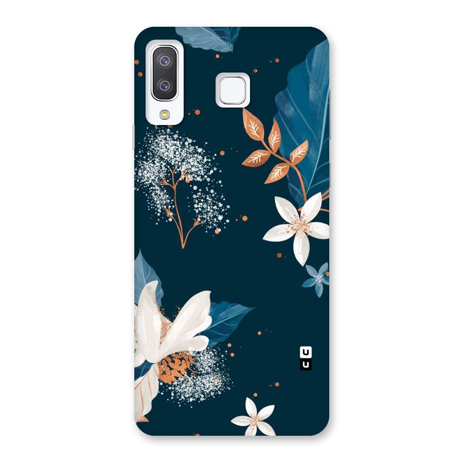 Royal Floral Back Case for Galaxy A8 Star