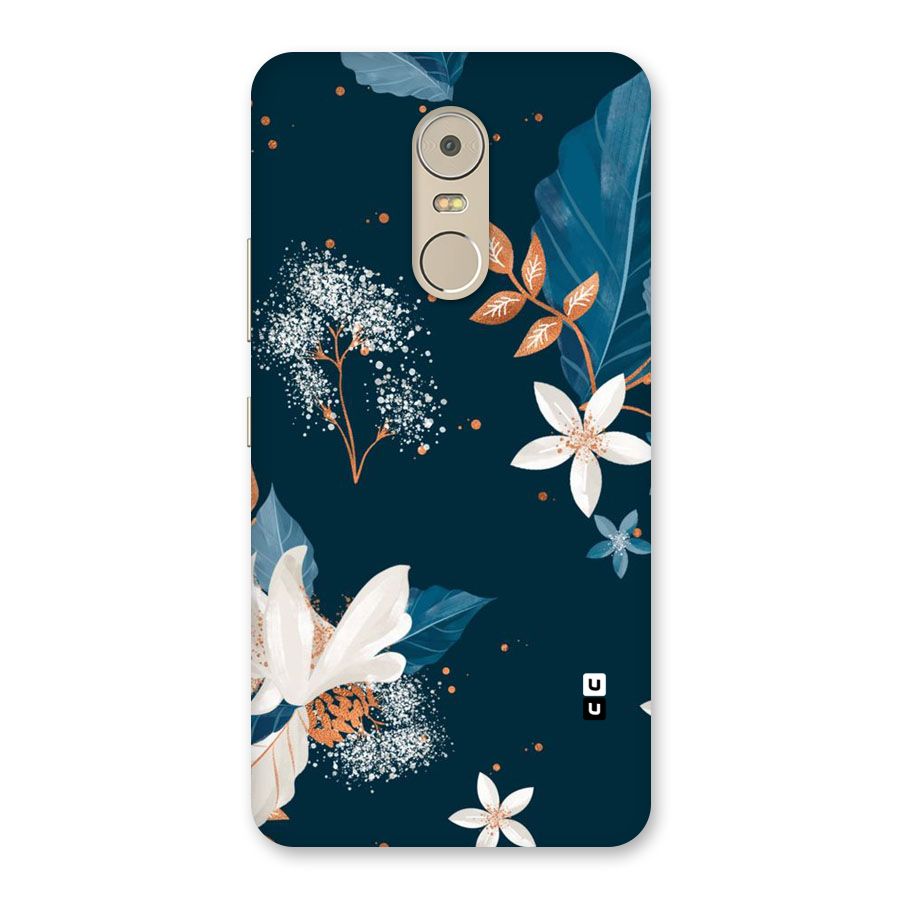 Royal Floral Back Case for Lenovo K6 Note