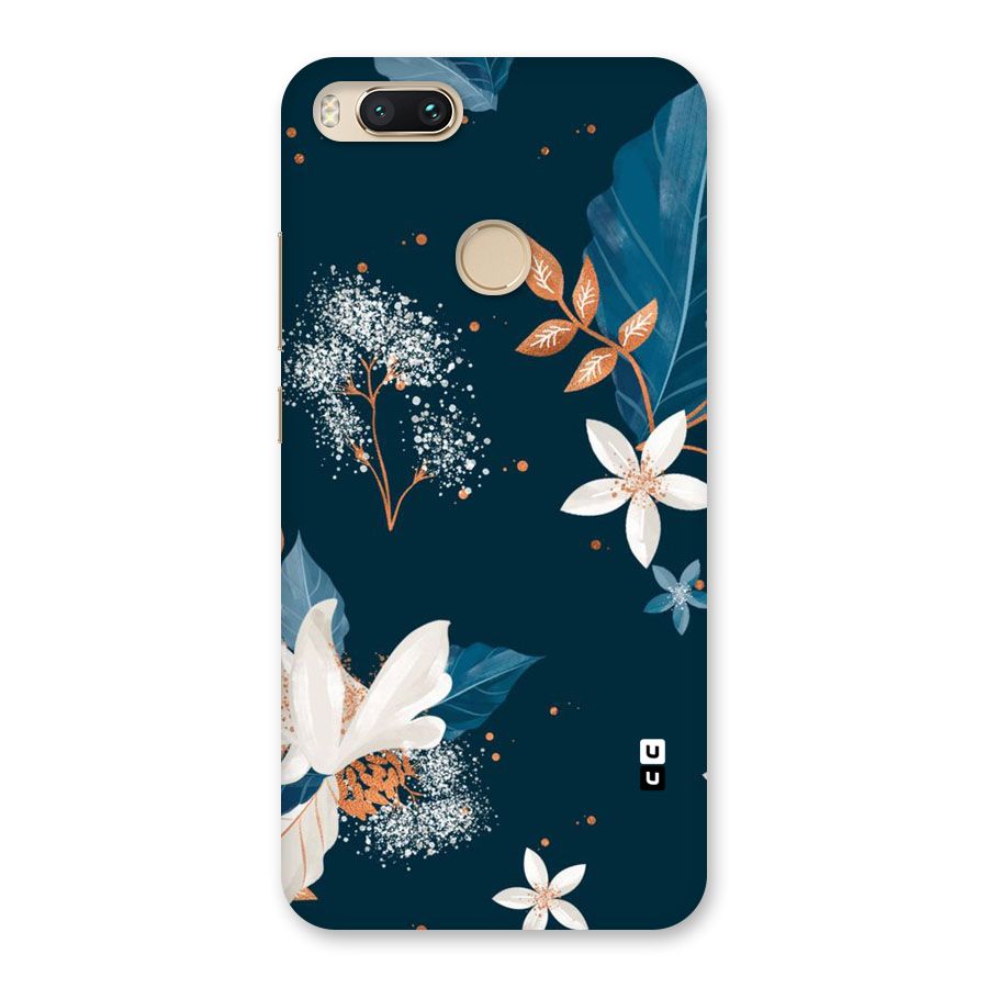 Royal Floral Back Case for Mi A1
