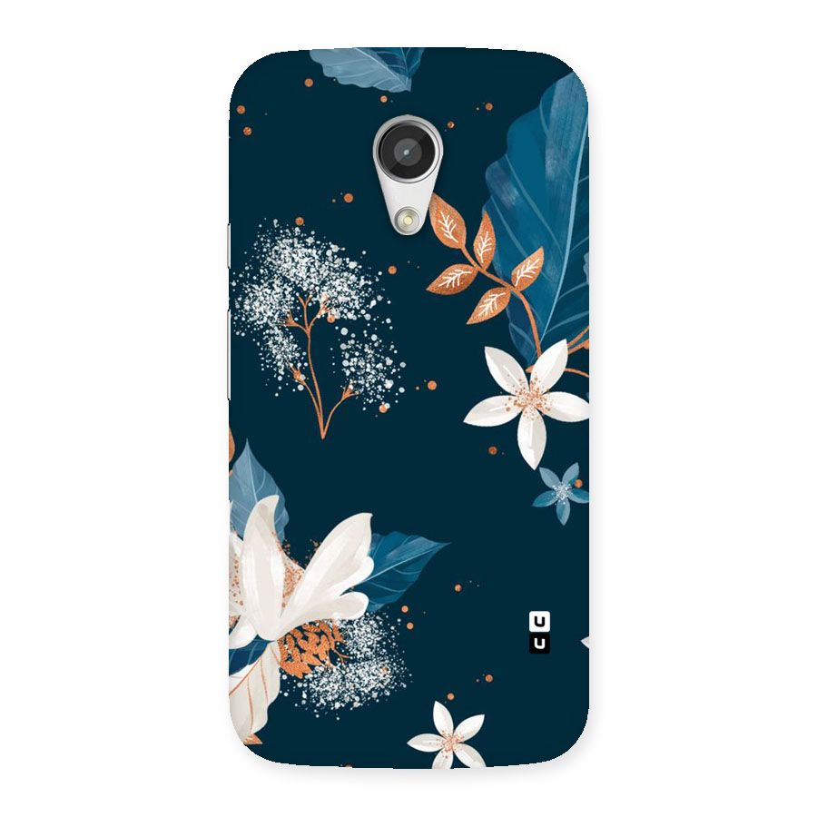 Royal Floral Back Case for Moto G 2nd Gen