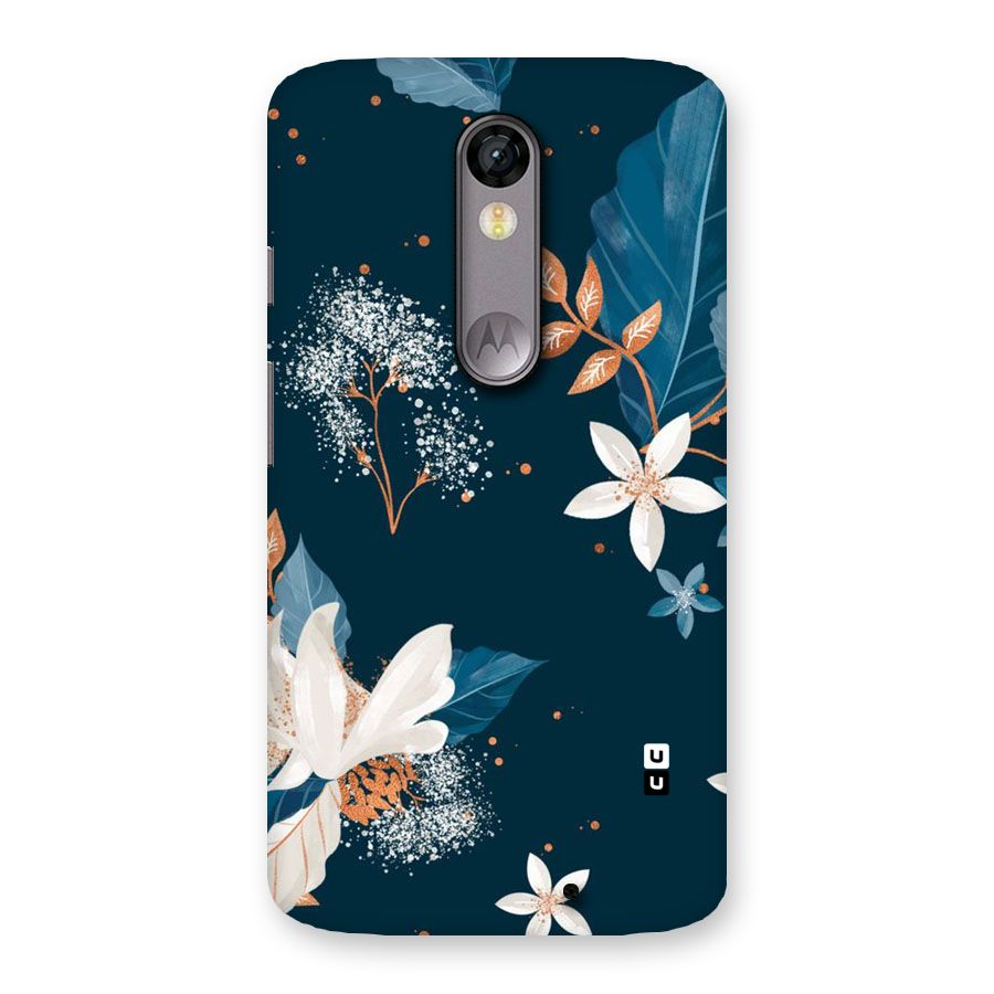 Royal Floral Back Case for Moto X Force