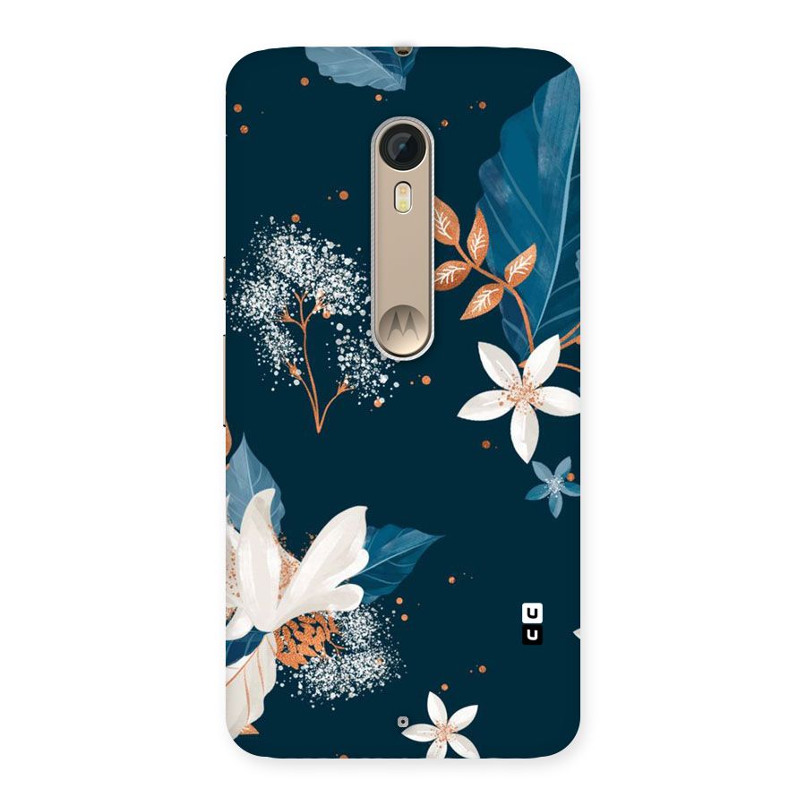 Royal Floral Back Case for Motorola Moto X Style