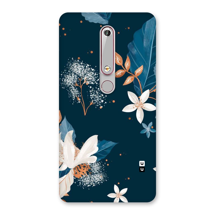 Royal Floral Back Case for Nokia 6.1