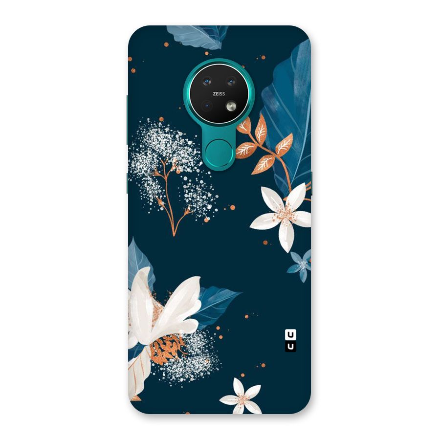 Royal Floral Back Case for Nokia 7.2