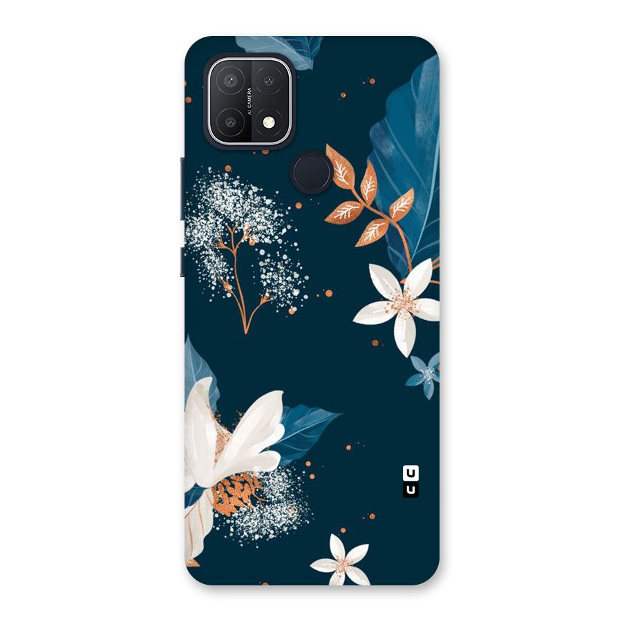 Royal Floral Back Case for Oppo A15s