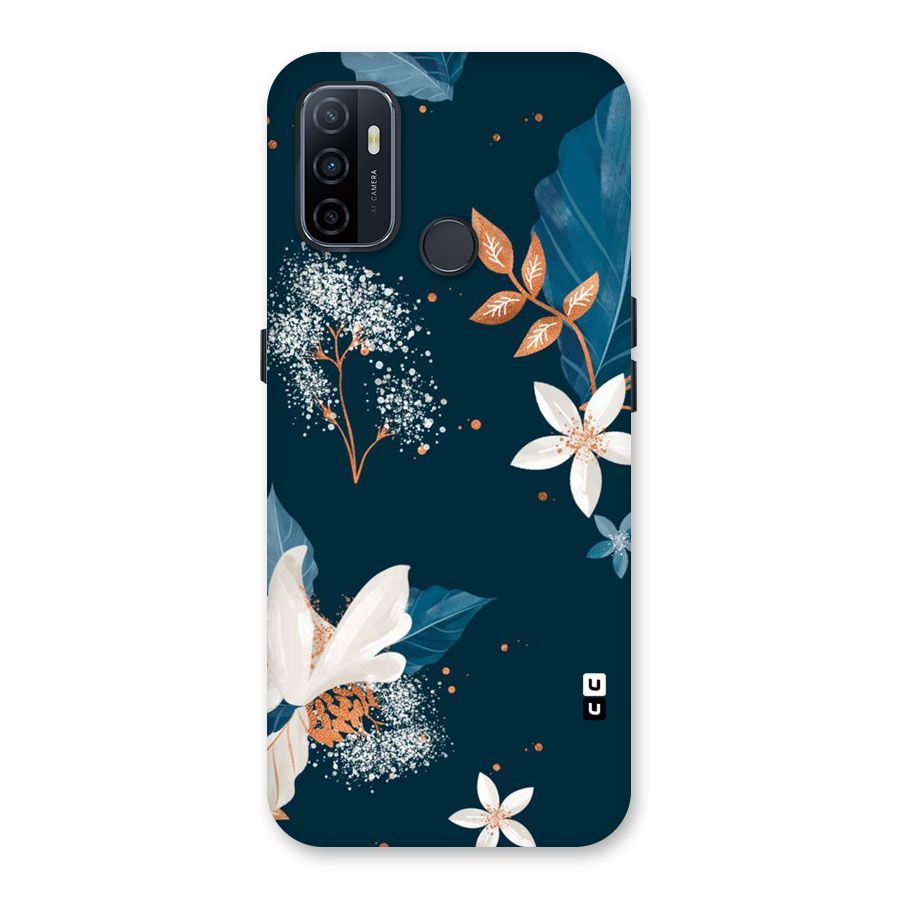Royal Floral Back Case for Oppo A32