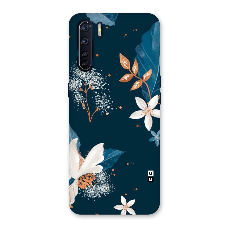 Royal Floral Back Case for Oppo F15