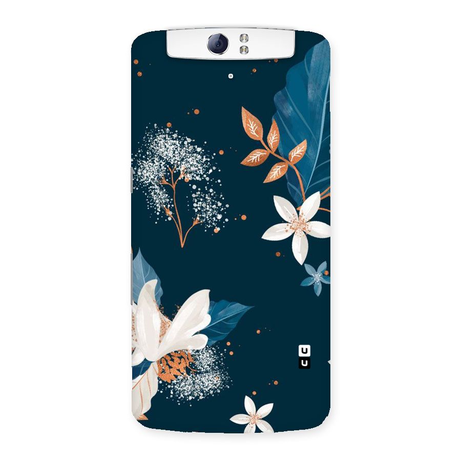 Royal Floral Back Case for Oppo N1