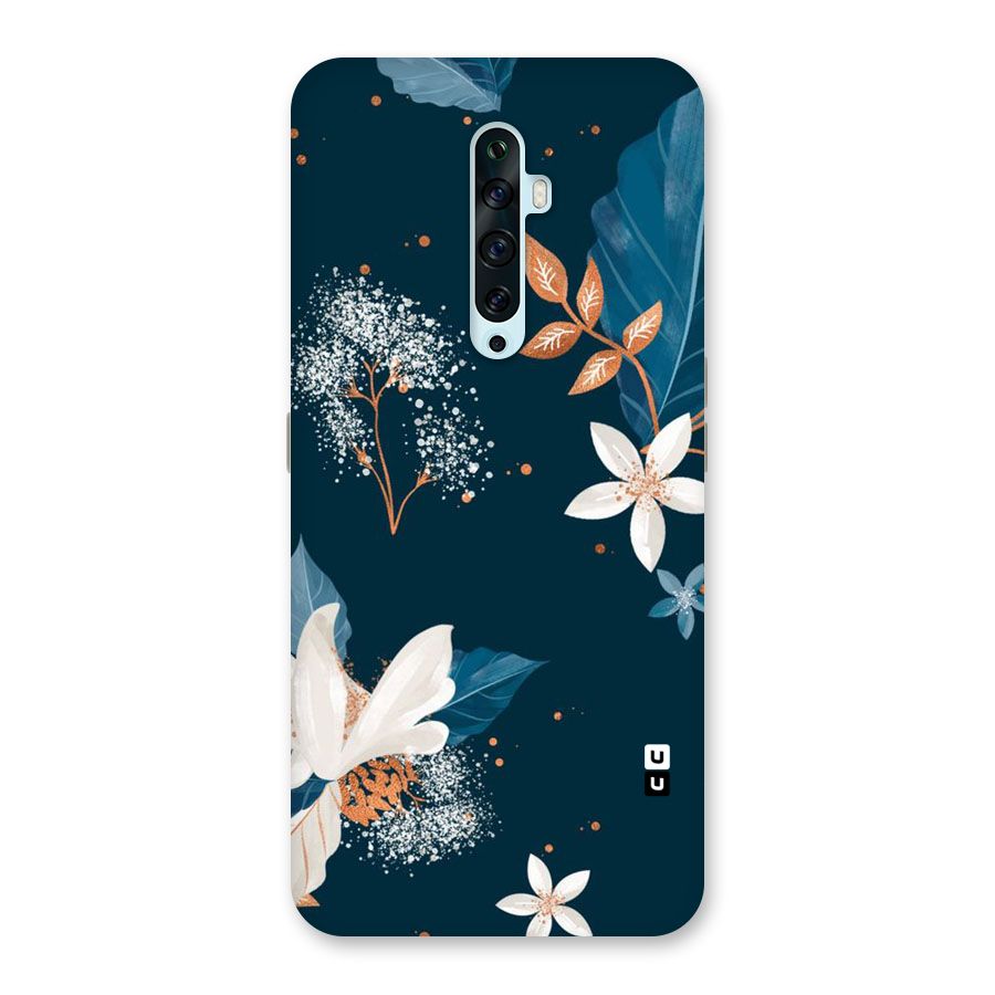 Royal Floral Back Case for Oppo Reno2 F