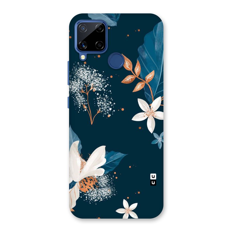 Royal Floral Back Case for Realme C15