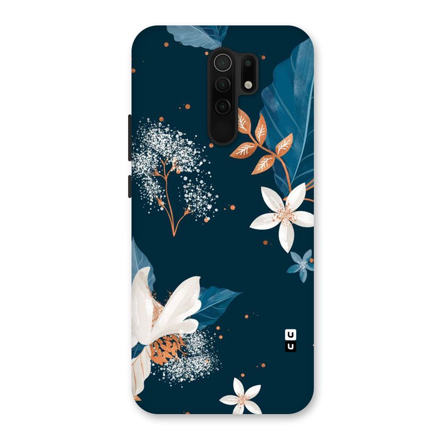 Royal Floral Back Case for Redmi 9 Prime