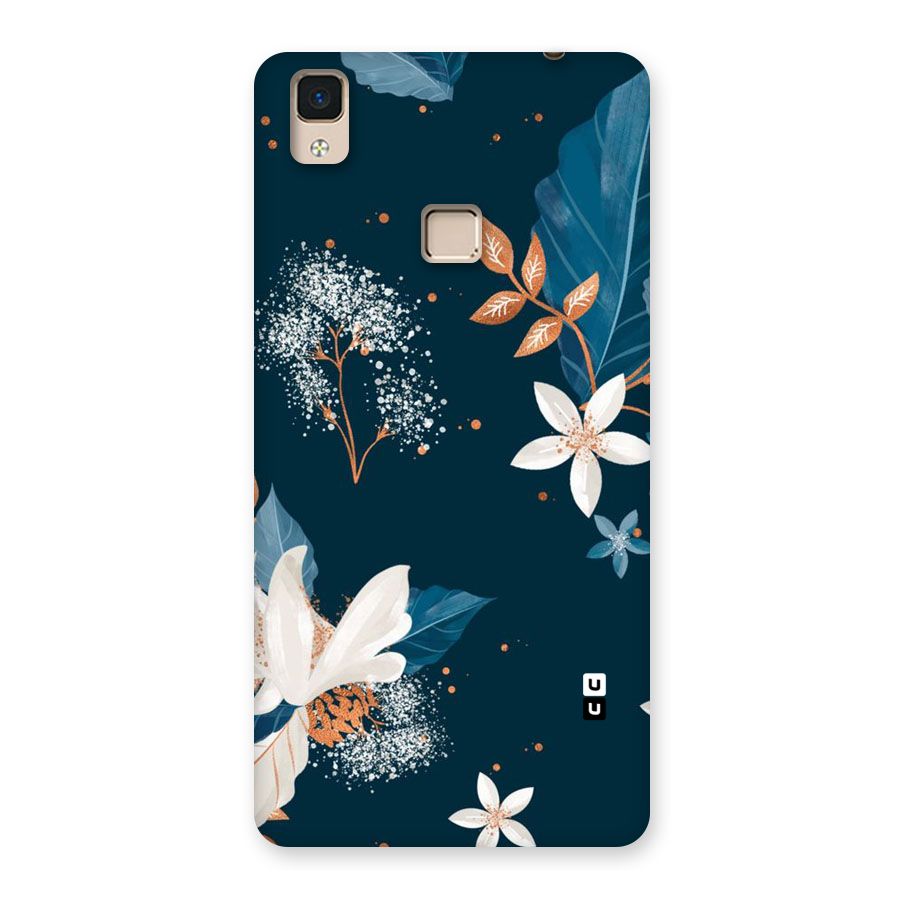 Royal Floral Back Case for V3 Max