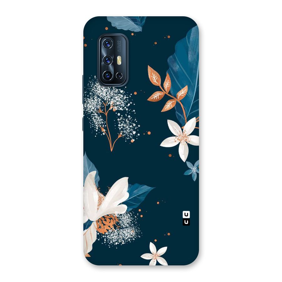 Royal Floral Back Case for Vivo V17