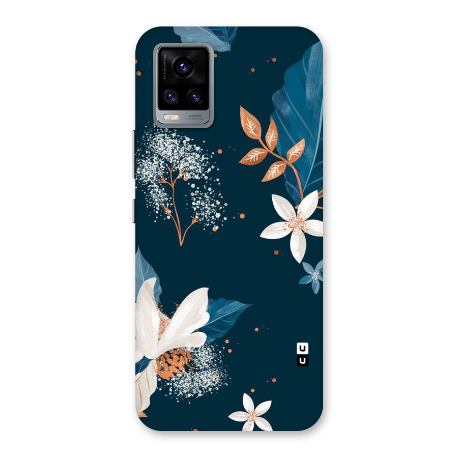 Royal Floral Back Case for Vivo V20