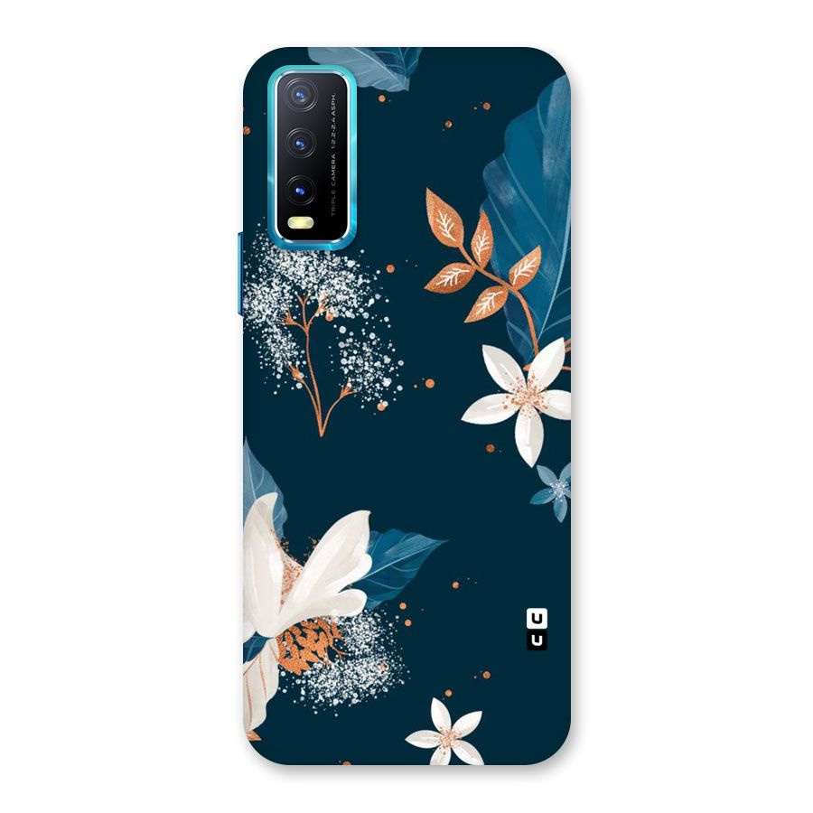 Royal Floral Back Case for Vivo Y20A