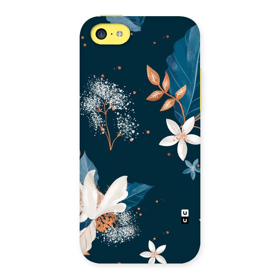 Royal Floral Back Case for iPhone 5C
