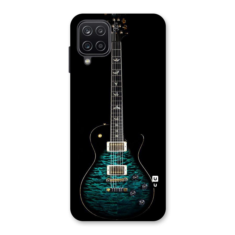 Royal Green Guitar Back Case for Galaxy A12
