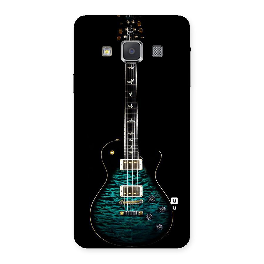 Royal Green Guitar Back Case for Galaxy A3