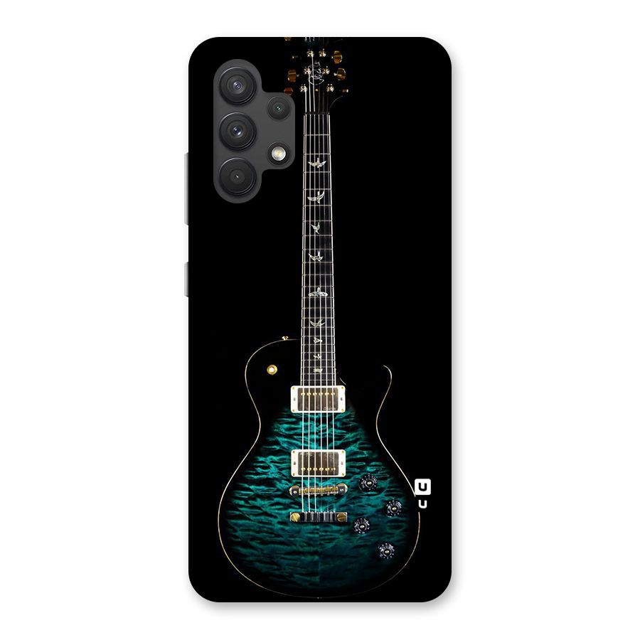Royal Green Guitar Back Case for Galaxy A32