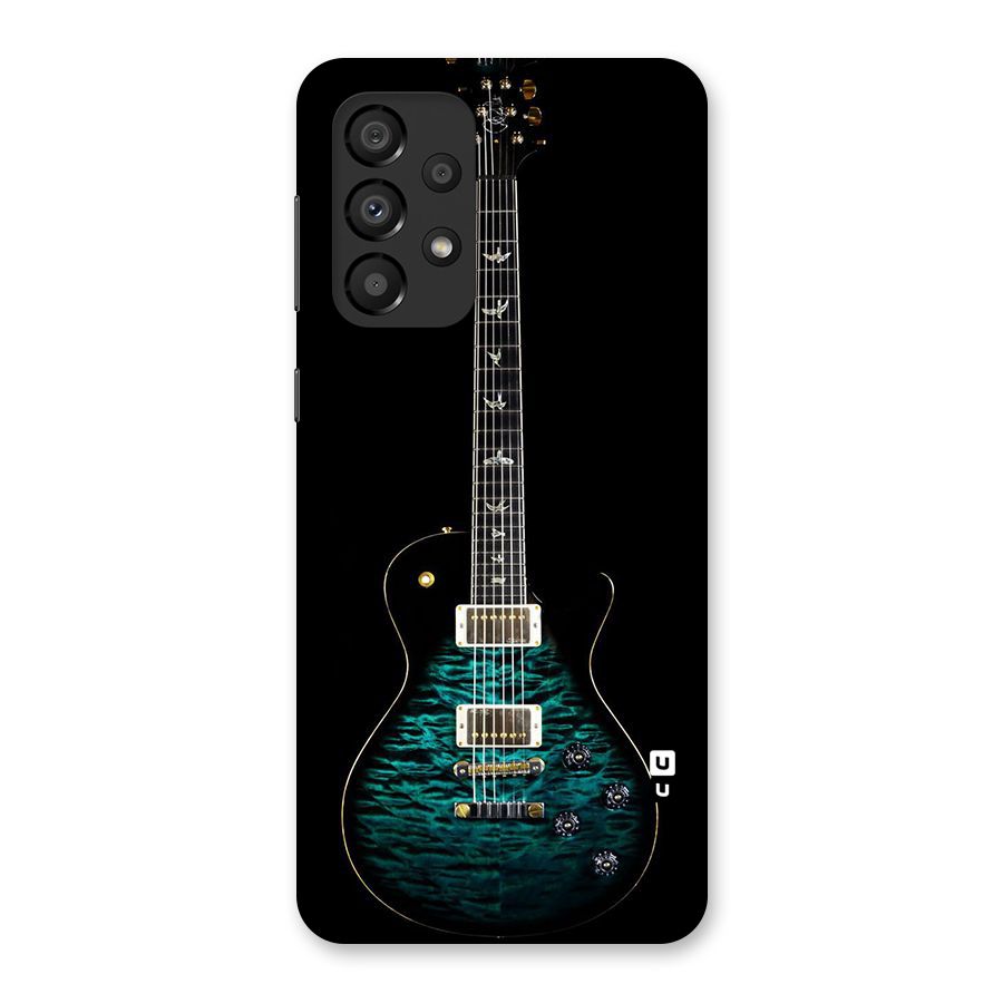 Royal Green Guitar Back Case for Galaxy A33 5G