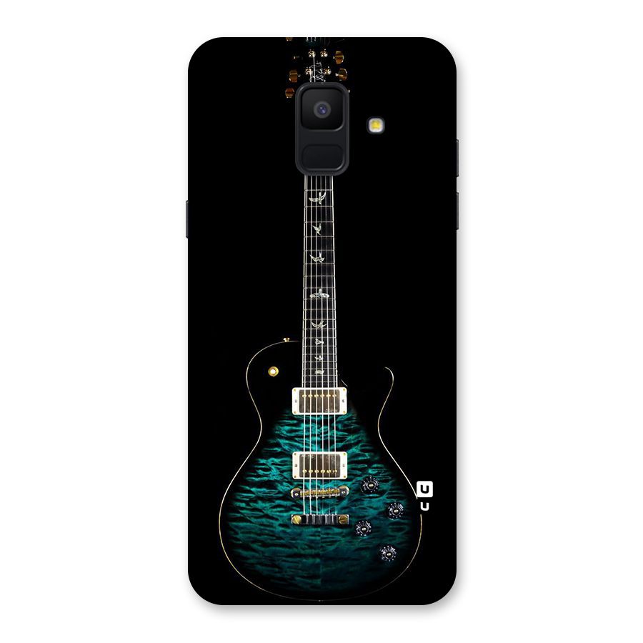 Royal Green Guitar Back Case for Galaxy A6 (2018)