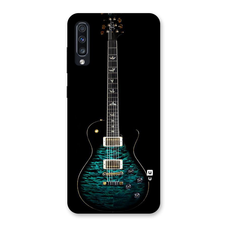 Royal Green Guitar Back Case for Galaxy A70s