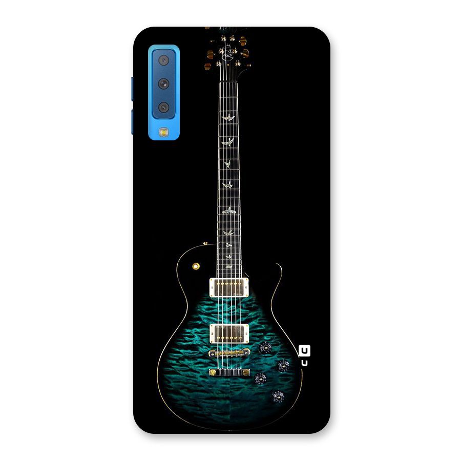 Royal Green Guitar Back Case for Galaxy A7 (2018)