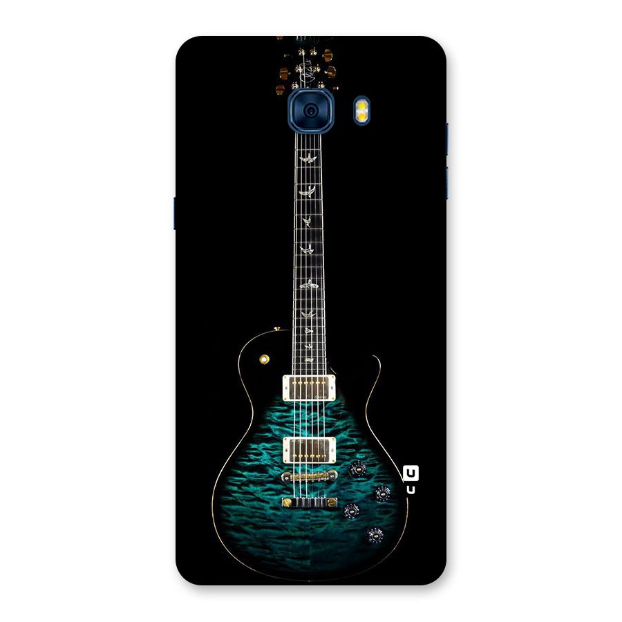 Royal Green Guitar Back Case for Galaxy C7 Pro
