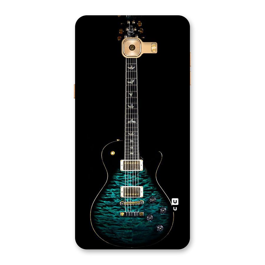 Royal Green Guitar Back Case for Galaxy C9 Pro