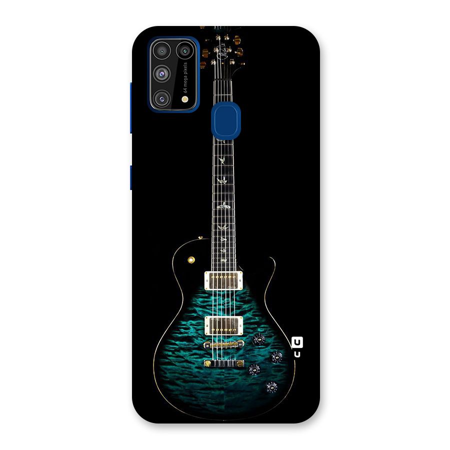 Royal Green Guitar Back Case for Galaxy F41