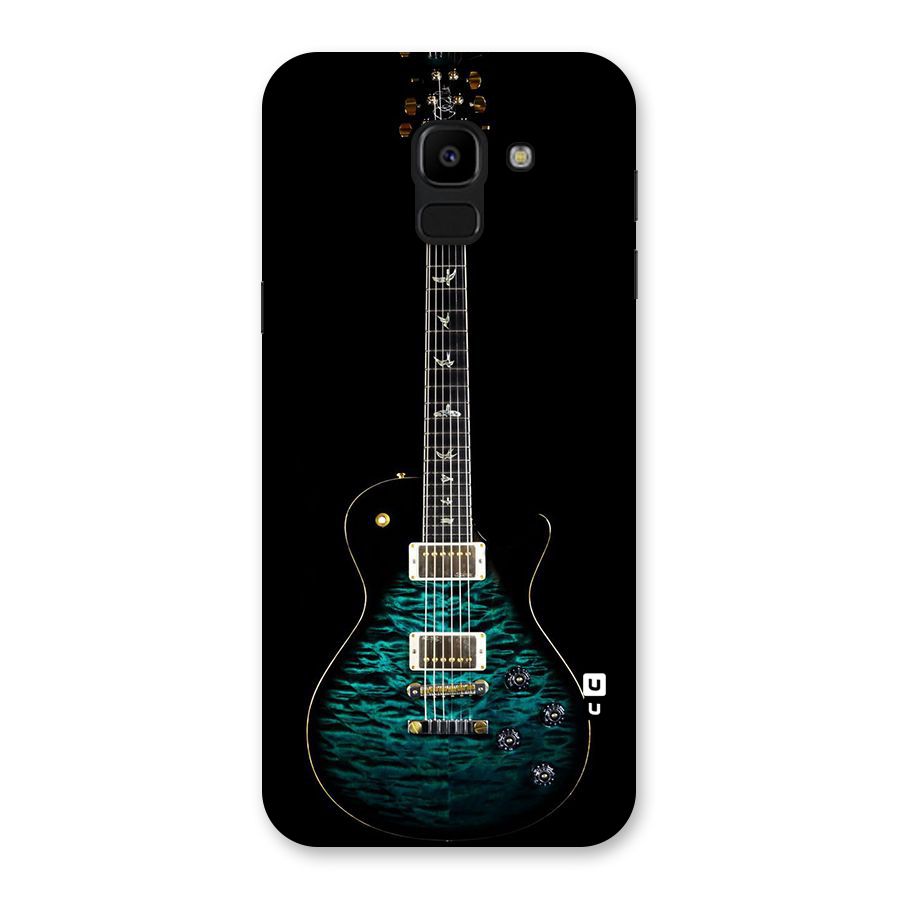 Royal Green Guitar Back Case for Galaxy J6