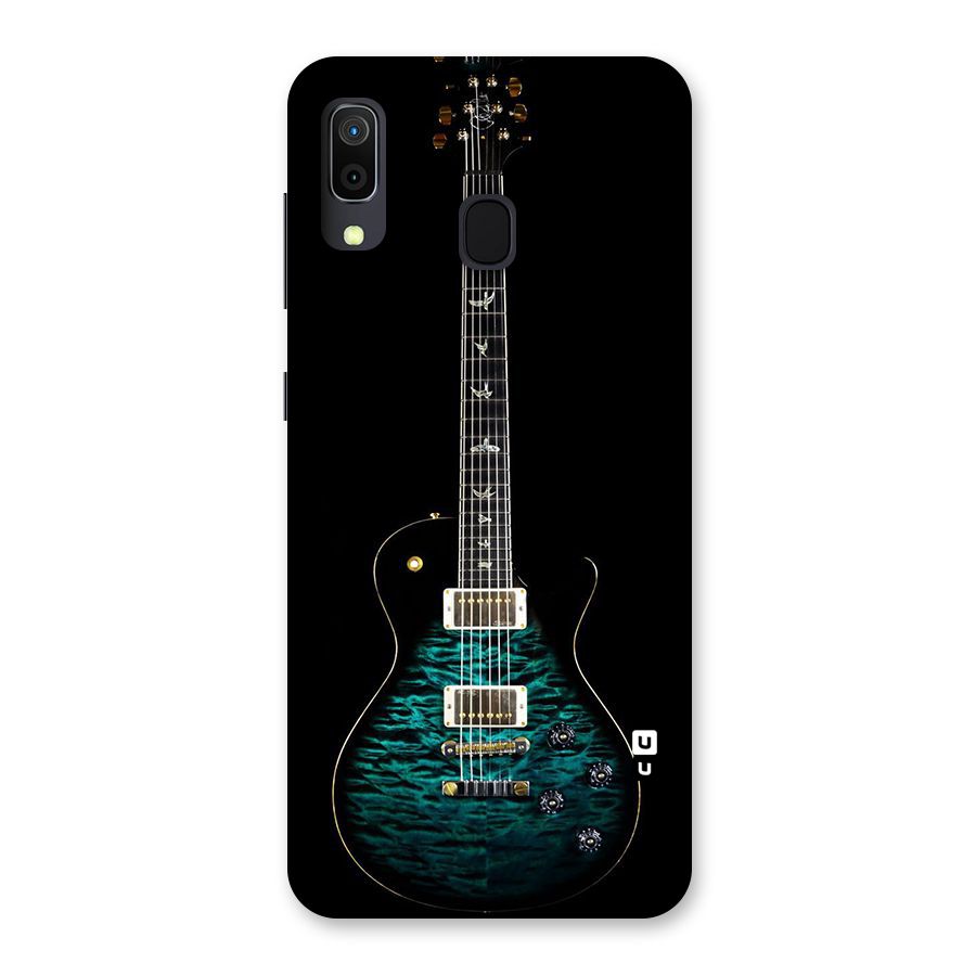 Royal Green Guitar Back Case for Galaxy M10s