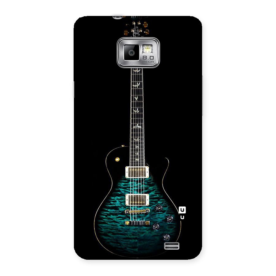 Royal Green Guitar Back Case for Galaxy S2
