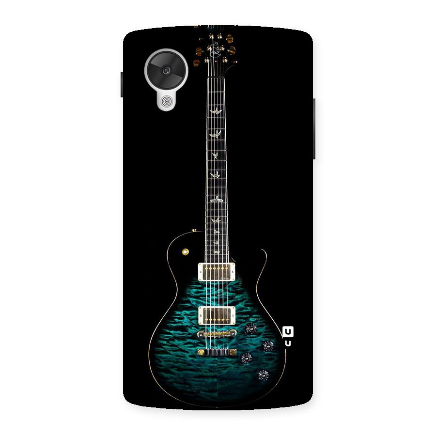 Royal Green Guitar Back Case for Google Nexsus 5